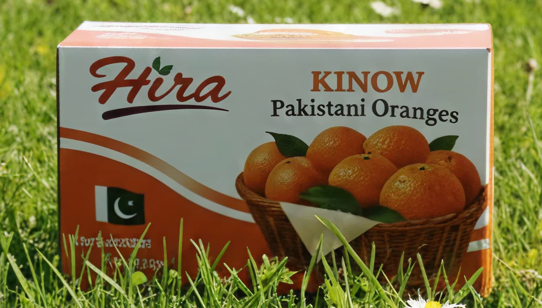 Hira Brand Kinnow Packaging