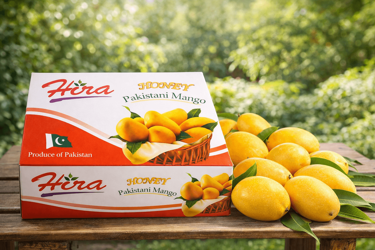 Hira Brand Mango Packaging